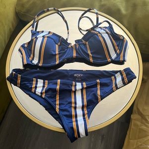ROXY Pinstripe Bikini